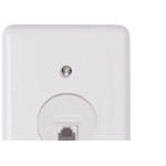 Conjunto Ilumi 4X2 Branco Com Placa(1Tomada Rj45) 2554