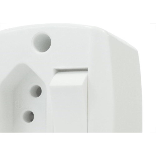 Interruptor Externo Ilumi Redondo Branco 1 Simples+Tomada 20A 16545Pct - Kit C/10 