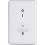 Conjunto Ilumi 4X2 Branco Com Placa(1Bipolar 25A) 2033