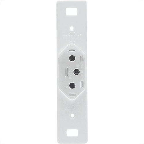 Conjunto Ilumi 4X2 Branco Sem Placa(1Tomada 10A) 20140/0
