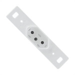 Conjunto Ilumi 4X2 Branco Sem Placa(1Tomada 10A) 20140/0