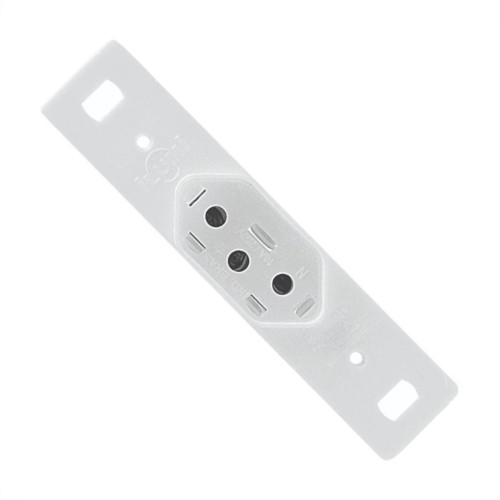 Conjunto Ilumi 4X2 Branco Sem Placa(1Tomada 10A) 20140/0