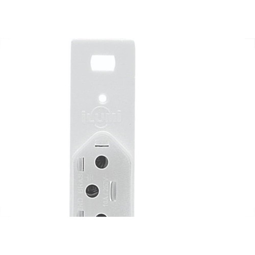 Conjunto Ilumi 4X2 Branco Sem Placa(1Tomada 10A) 20140/0