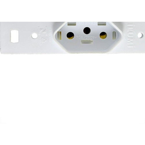 Conjunto Ilumi 4X2 Branco Sem Placa(1Tomada 20A) 20141/0