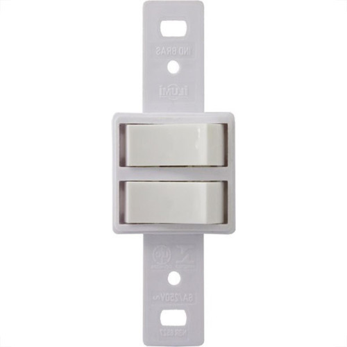 Conjunto Ilumi 4X2 Branco Sem Placa(2Simples) 2018/0