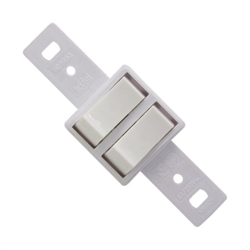 Conjunto Ilumi 4X2 Branco Sem Placa(2Simples) 2018/0