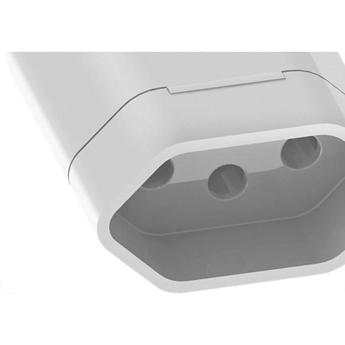 Pino Femea 2 Polos+Terra Ilumi 20A Branco 1442Pct - Kit C/10 