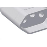 Pino Femea 2 Polos+Terra Ilumi 10A Cinza 1431Pct - Kit C/10 