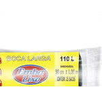 Saco Embalixo Profissional Preto 110L Com 25 Sacos 511768