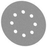 Disco Lixa Pluma Branco 125Mm A 80 8027 - Kit C/10 