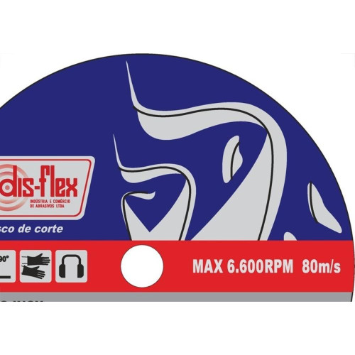 Disco De Corte Para Inox Disflex 9 X 7/8 15057 - Kit C/5 