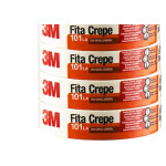 Fita Crepe 3M Uso Geral 101La 18X50M Hb004572341 - Kit C/6 