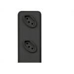 Filtro Linha Techna Plastico 3 Tomadas Distanciada Ftk-003