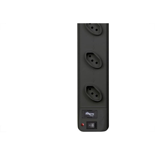 Filtro Linha Techna Plastico 5 Tomadas Distanciada Ftk-005