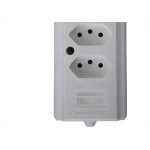 Tomada Barra Interneed   Quadrupla 10/20A 2 Polos +Terra Branca 66569