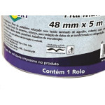 Fita Silver Tape Brasfort Multiuso 48 X 5M Cinza 7547