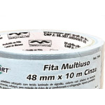 Fita Silver Tape Brasfort Multiuso 48 X 10M Cinza 7548