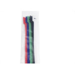 Abracadeira Autofixante Brasfort 330X14 Cores 5 Pecas 7743