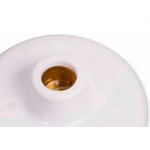 Plafonier Pvc Ilumi Branco Soquete Pvc E27 16091