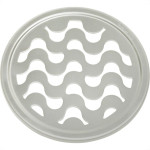 Grelha Inox Amanco Rdonda 15Cm Fixa 99040