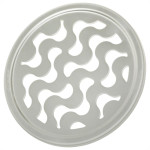 Grelha Inox Amanco Rdonda 15Cm Fixa 99040