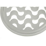 Grelha Inox Amanco Rdonda 15Cm Fixa 99040