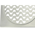 Grelha Inox Amanco Quadrada 10Cm Fixa 90604