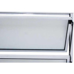 Janela Basculante Aluminio Branca Hikari 40 X 40 Vb21