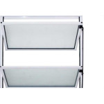 Janela Basculante Aluminio Branca Hikari 60 X 40 Vb24