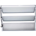 Janela Basculante Aluminio Branca Hikari 60 X 80 Vb26