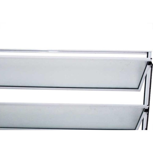 Janela Basculante Aluminio Branca Hikari 60 X 80 Vb26