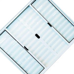 Janela Veneziana 6 Folhas Hikari Branca 1 X 1,5M Sem Grade Vc26