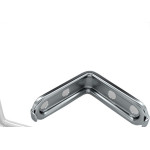 Suporte Extintor Zamar Branco  - Kit C/25 