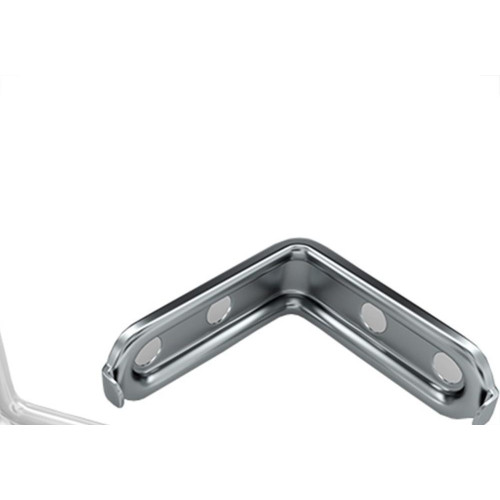 Suporte Extintor Zamar Branco  - Kit C/25 