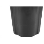 Lixeira Plasvale Recycle 97L Preta Com Tampa 164Lp8990
