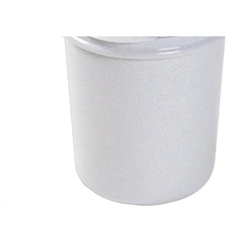 Lixeira Plasvale Retratil 7,3L Branca 