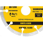 Disco Diamantado Hammer Segmentado 110Mm Seco Gydd1200