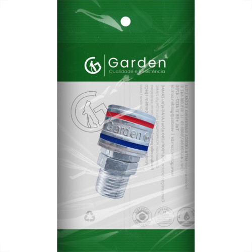 Engate Rapido Ar Garden Zamac 1/2'' Macho 10403E