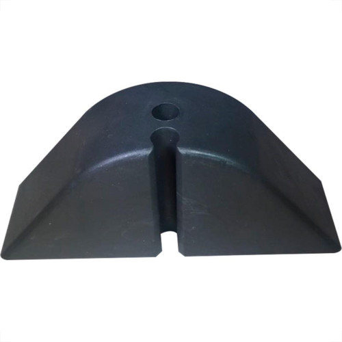 Calco Para Telha Ondulada 2 Furos Preto 10 Pecas 387258