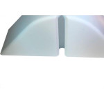 Calco Para Telha Ondulada 2 Furos Branco 10 Pecas 387266