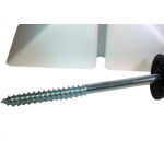 Calco Para Telha Ondulada 2 Furos Branco 10 Pecas Kit 387320