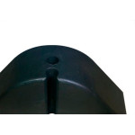 Calco Para Telha Ondulada 2 Furos Preto 10 Pecas Kit 387320