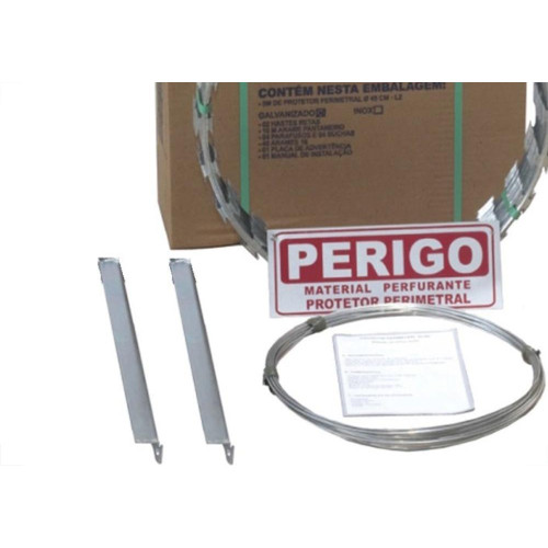 Cerca Perimetral Cerca Perimetral Kit Facil 30Dm10M Kgalvanizado30L2.10