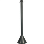 Pedestal Pvc 90Cm Plastcor Preto  - Kit C/4 