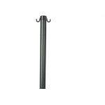 Pedestal Pvc 90Cm Plastcor Preto  - Kit C/4 