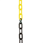 Corrente Pvc Plastcor 10 X 25M Amarela/Preta 