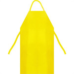 Avental Pvc Plastcor Amarelo 0,70X1,2M 700.10704 - Kit C/5 