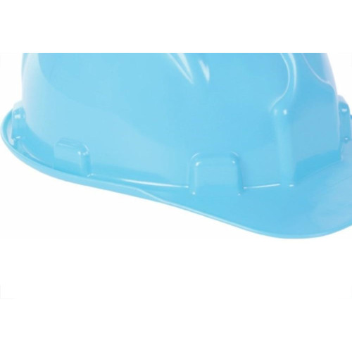 Capacete Com Carneira Plastcor Plastico Azul Claro 