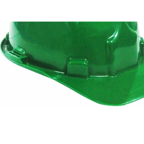Capacete Com Carneira Plastcor Plastico Verde Claro 