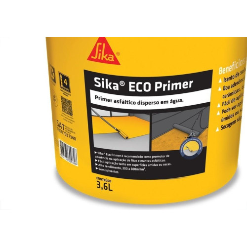 Sika Primer 3,6L Galao 530085